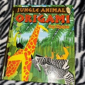Origami Jungle Animal Duy Nguyen 96 pages 2003 design J Morgan edit Baziner